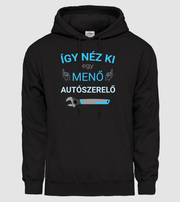  minta fekete pólón