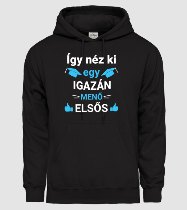  minta fekete pólón