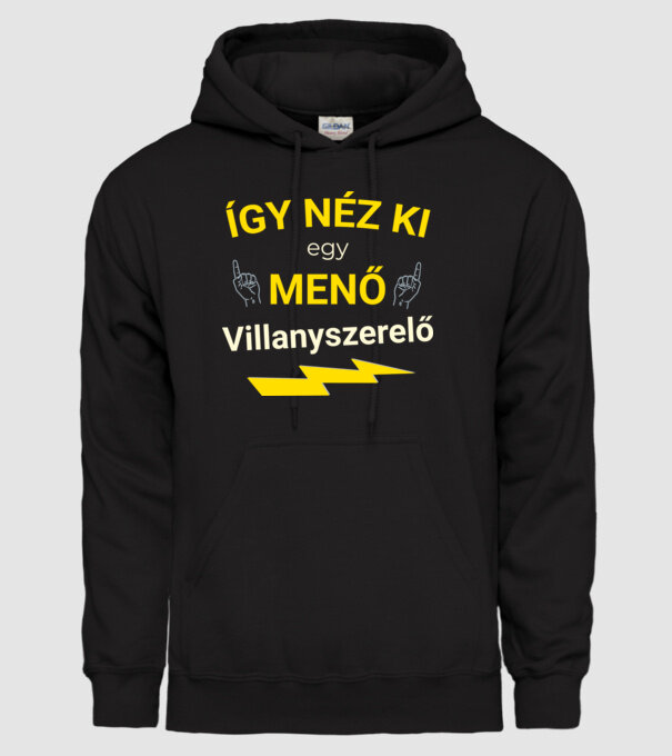  minta fekete pólón