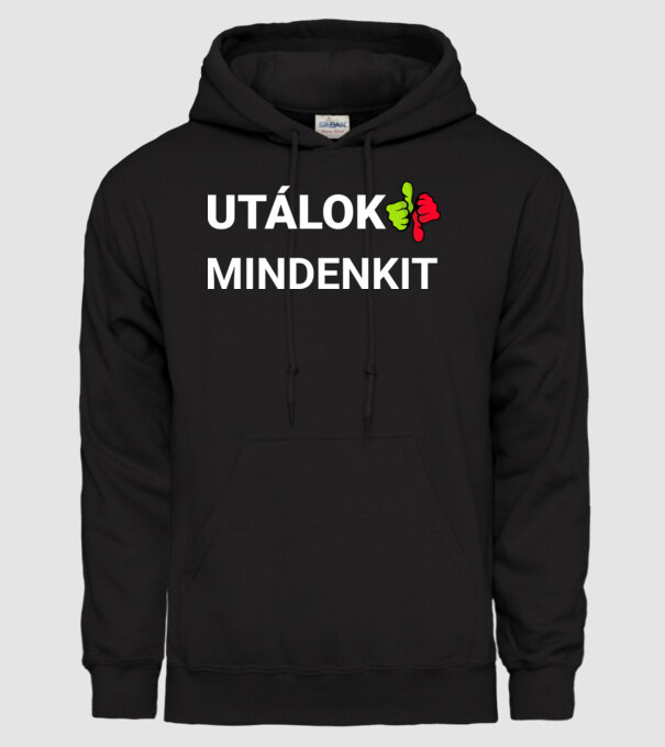  minta fekete pólón