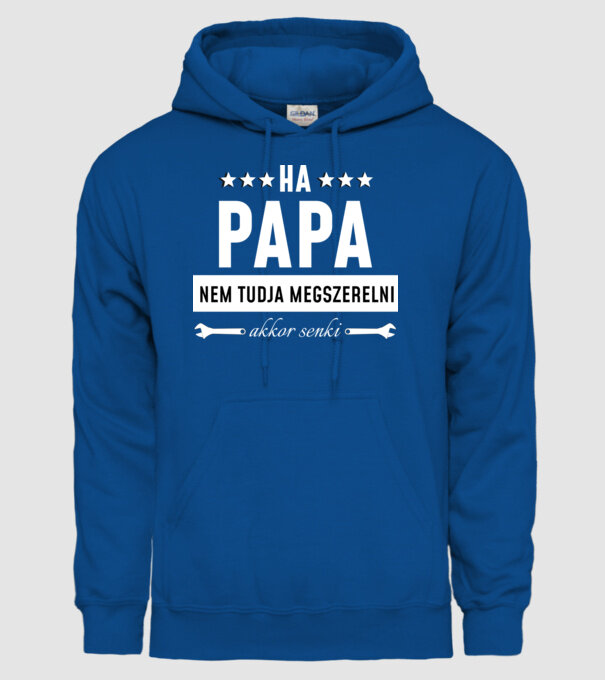  minta királykék pólón