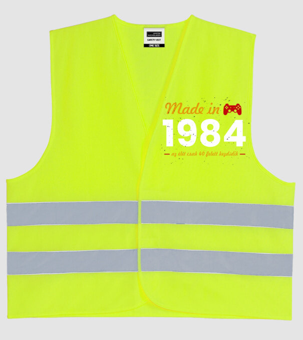  minta neonsárga pólón