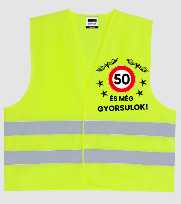  minta neonsárga pólón