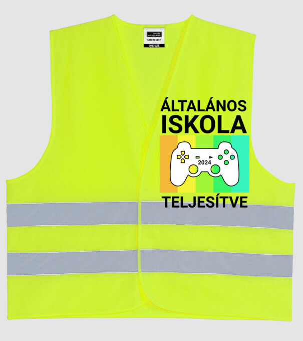  minta neonsárga pólón