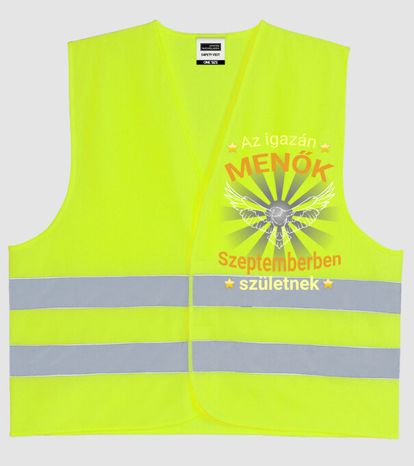  minta neonsárga pólón