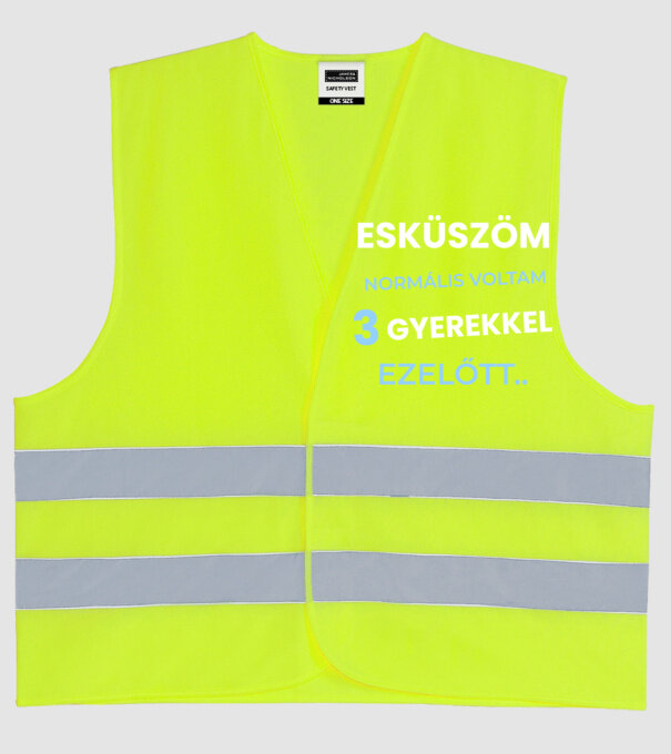  minta neonsárga pólón
