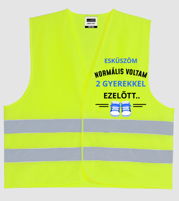  minta neonsárga pólón