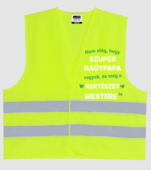  minta neonsárga pólón