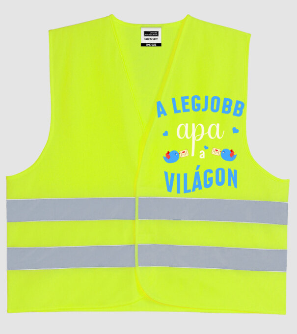  minta neonsárga pólón