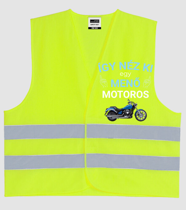  minta neonsárga pólón