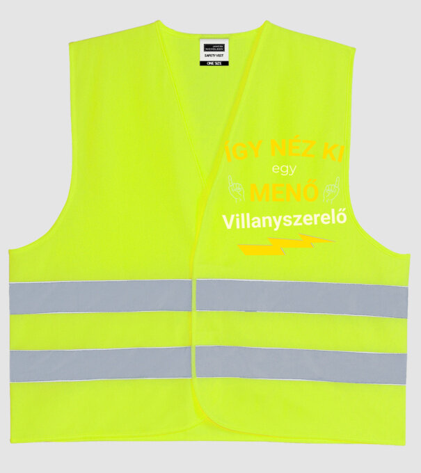  minta neonsárga pólón