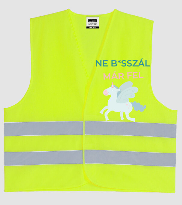  minta neonsárga pólón