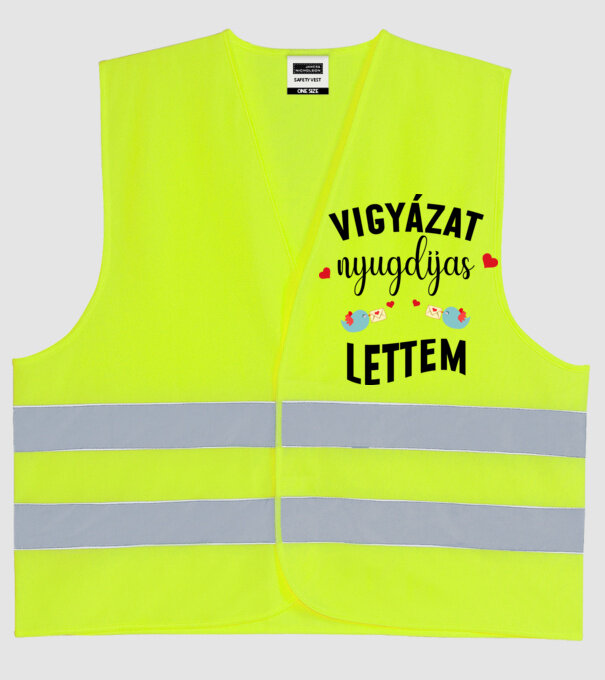  minta neonsárga pólón