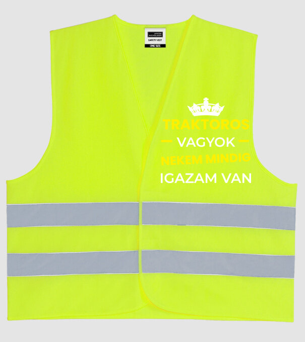  minta neonsárga pólón