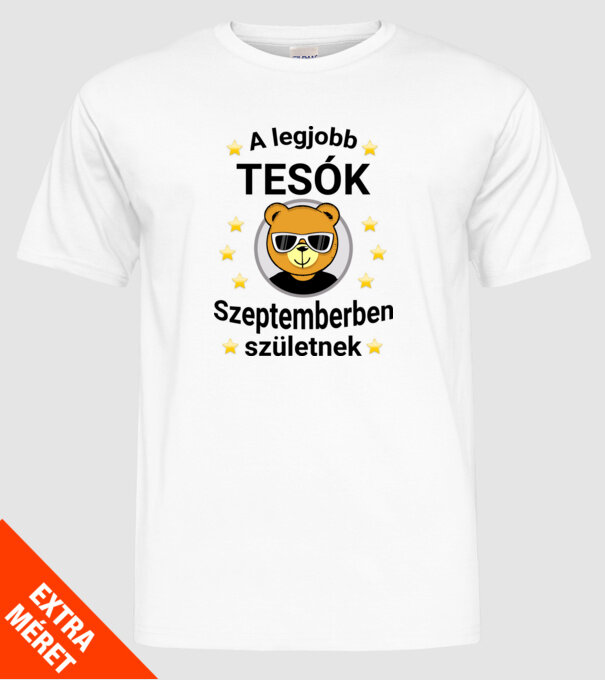  minta fehér pólón