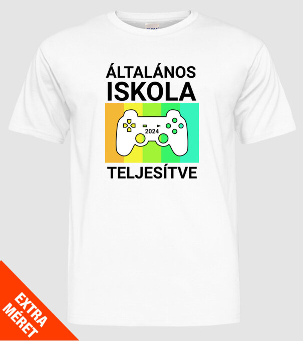  minta fehér pólón