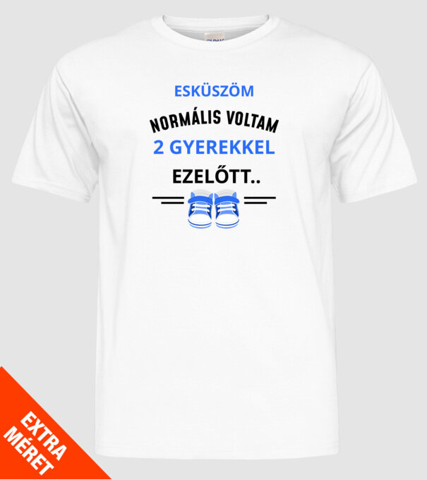  minta fehér pólón