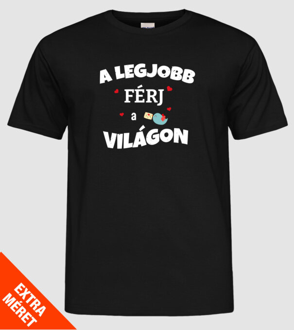  minta fekete pólón