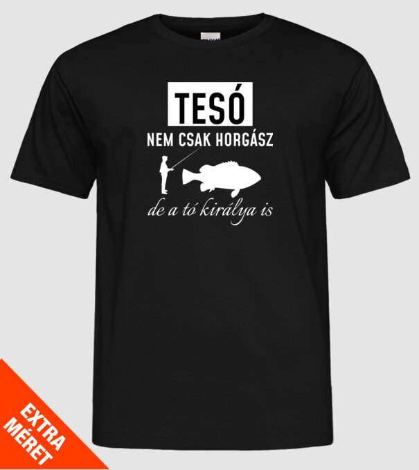  minta fekete pólón
