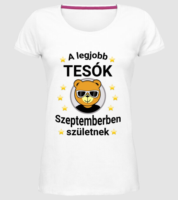  minta fehér pólón