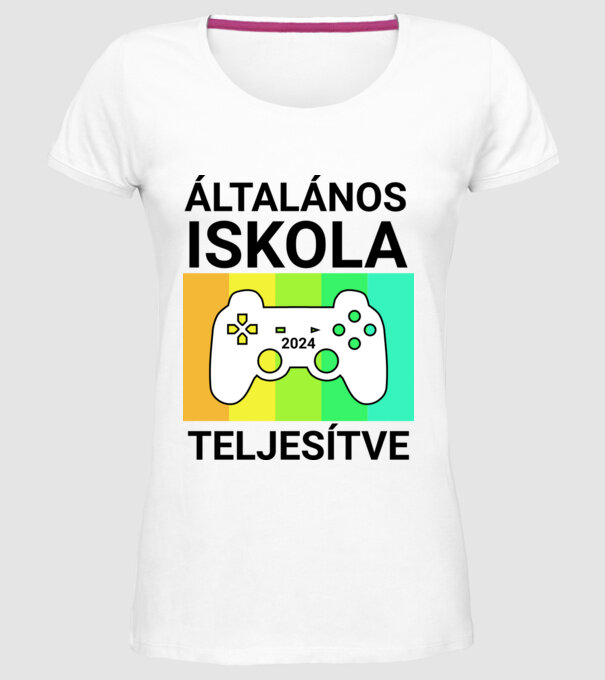  minta fehér pólón
