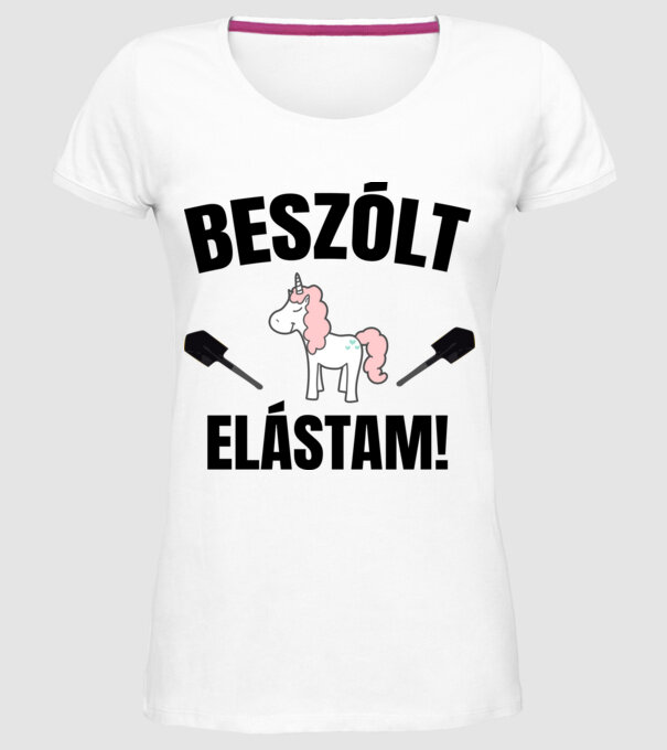  minta fehér pólón