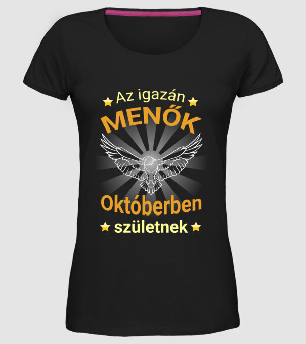 minta fekete pólón