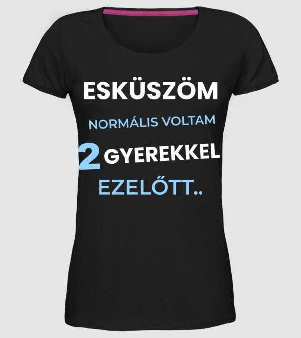  minta fekete pólón