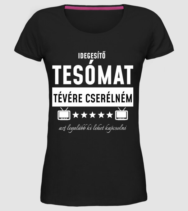  minta fekete pólón