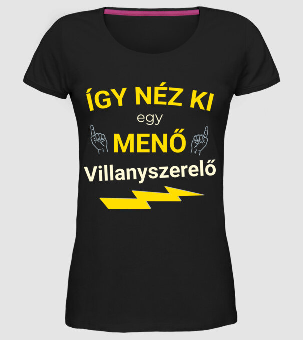  minta fekete pólón