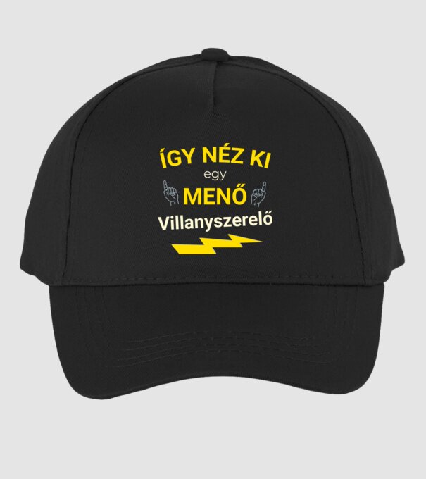  minta fekete pólón