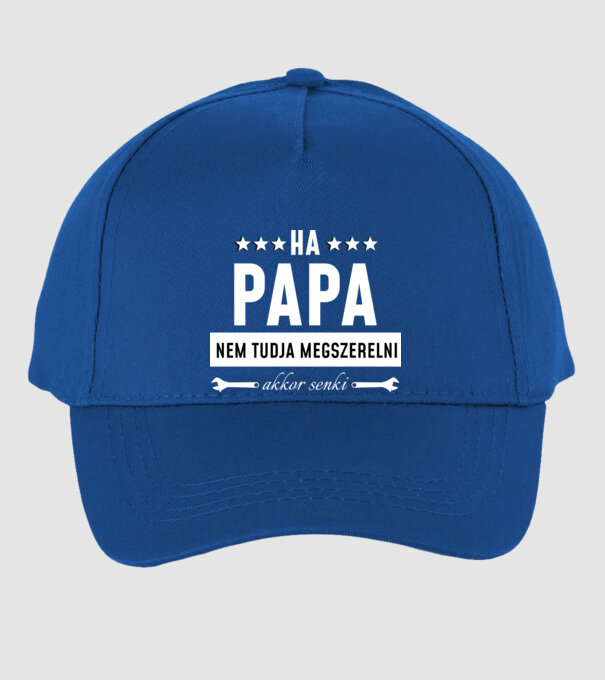  minta királykék pólón