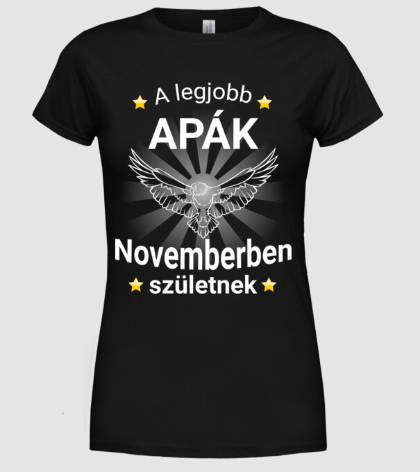  minta fekete pólón