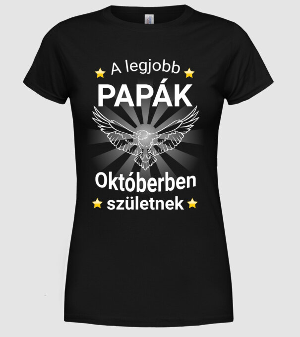  minta fekete pólón