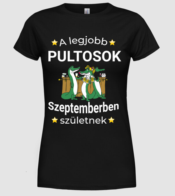  minta fekete pólón
