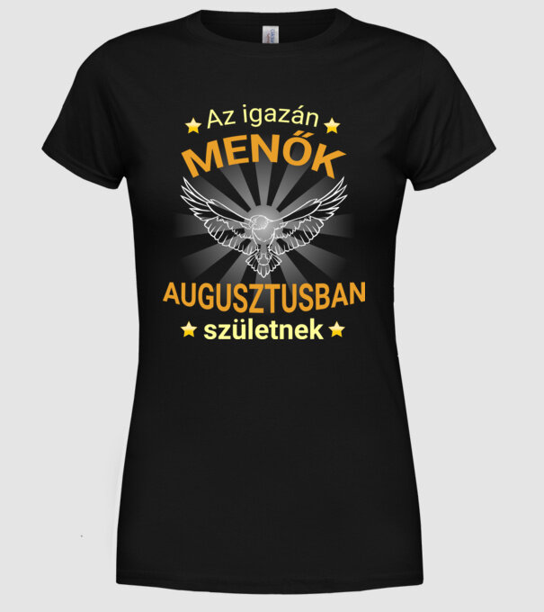  minta fekete pólón