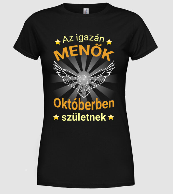  minta fekete pólón