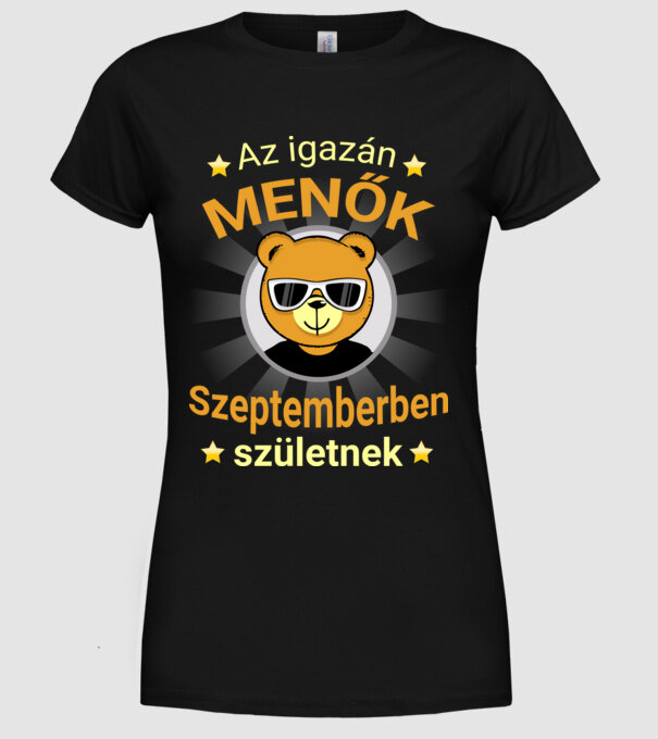 minta fekete pólón