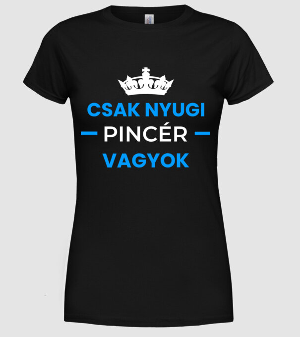  minta fekete pólón