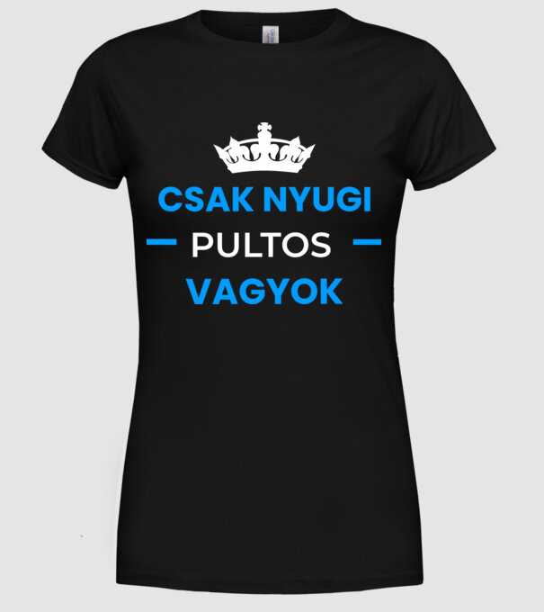  minta fekete pólón