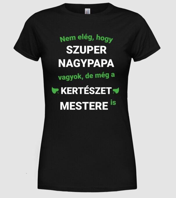  minta fekete pólón