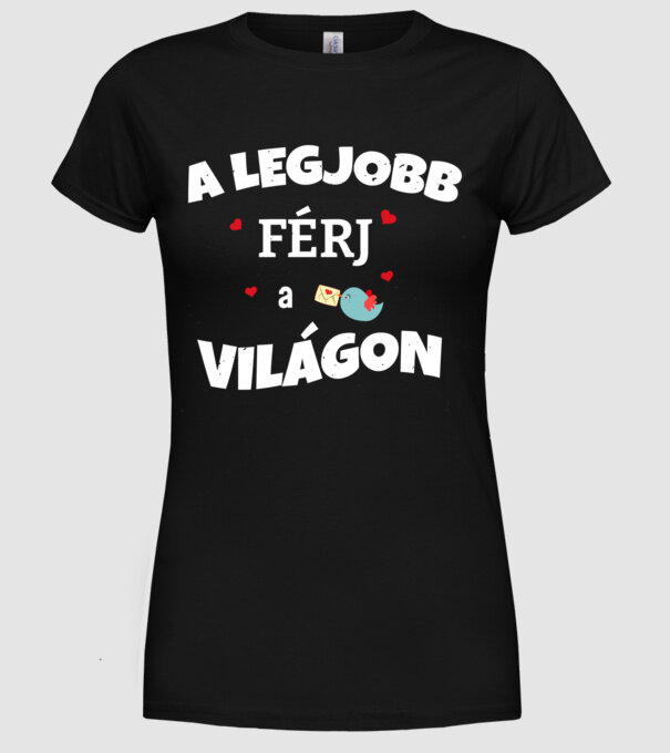  minta fekete pólón