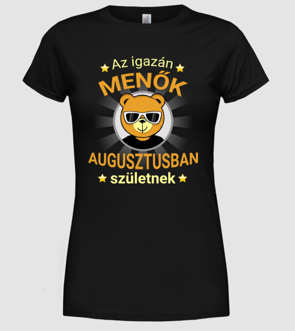 minta fekete pólón