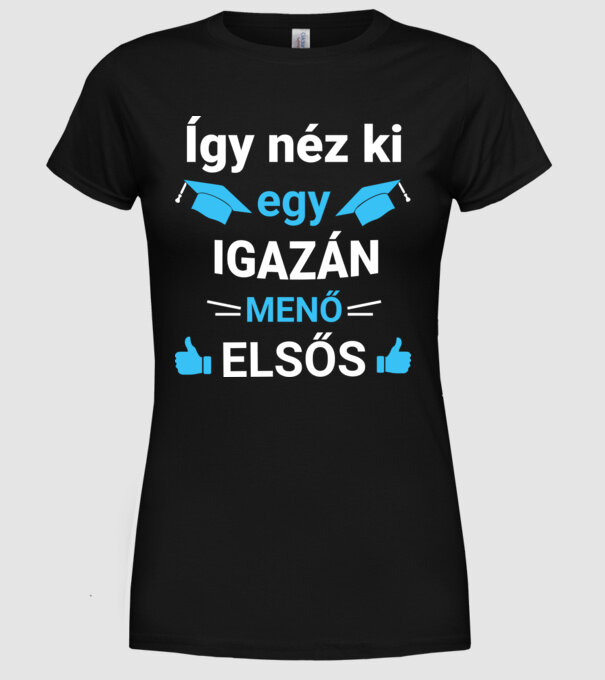  minta fekete pólón