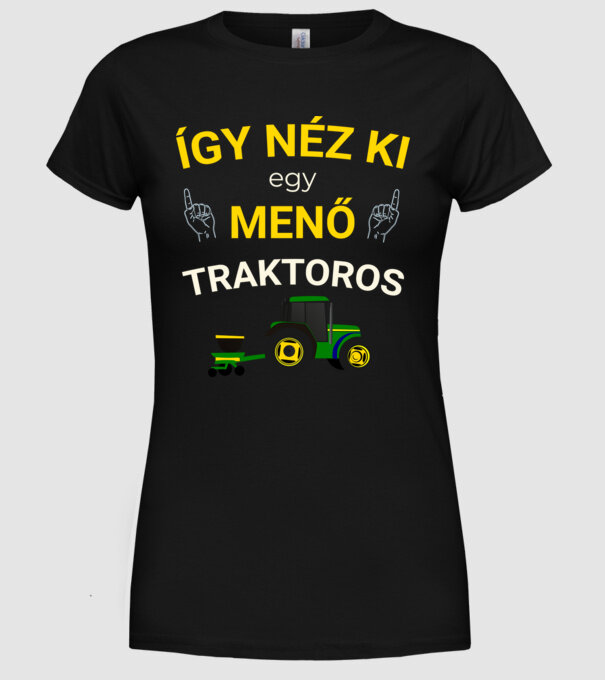  minta fekete pólón