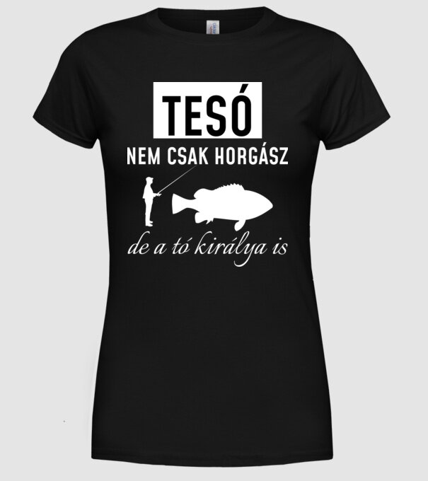  minta fekete pólón