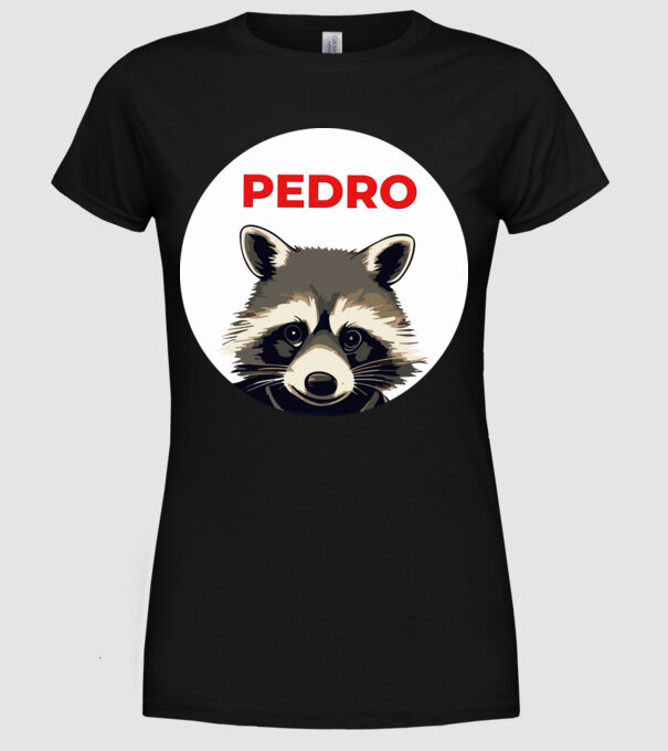  minta fekete pólón