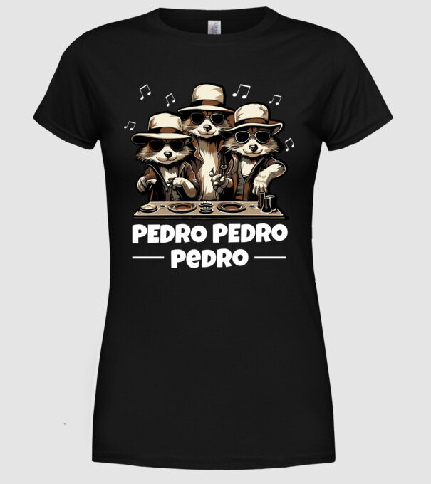  minta fekete pólón