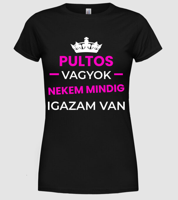  minta fekete pólón