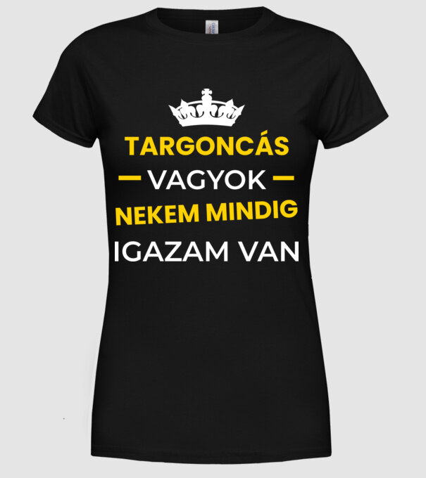  minta fekete pólón
